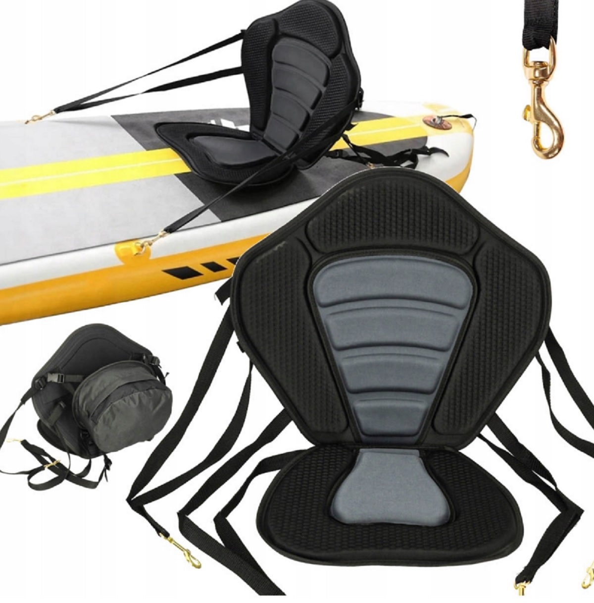 Užitočné sedadlo s operadlom na SUP kajak  paddleboard